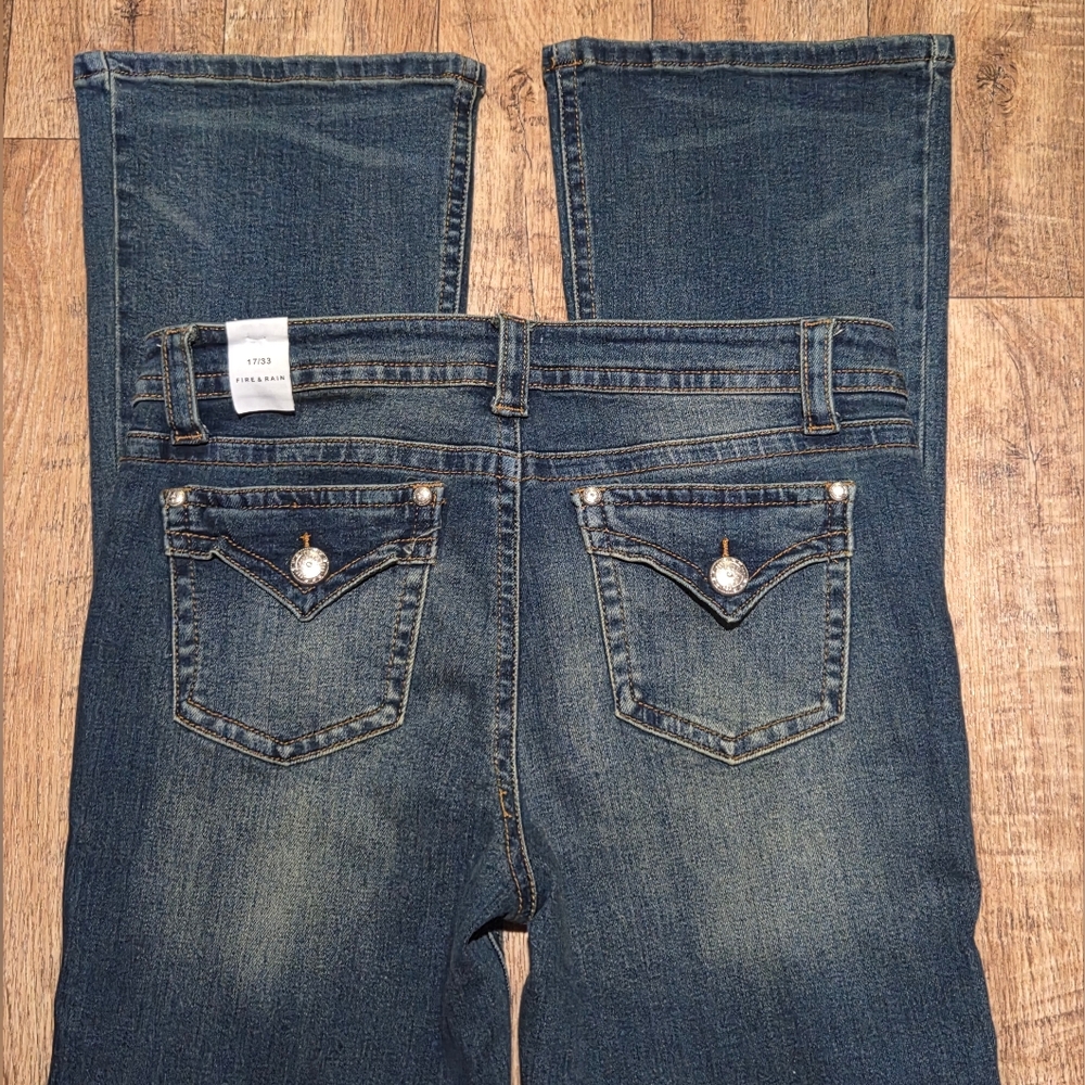 FIRE & RAIN COMFORT DENIM BOOTCUT JEANS